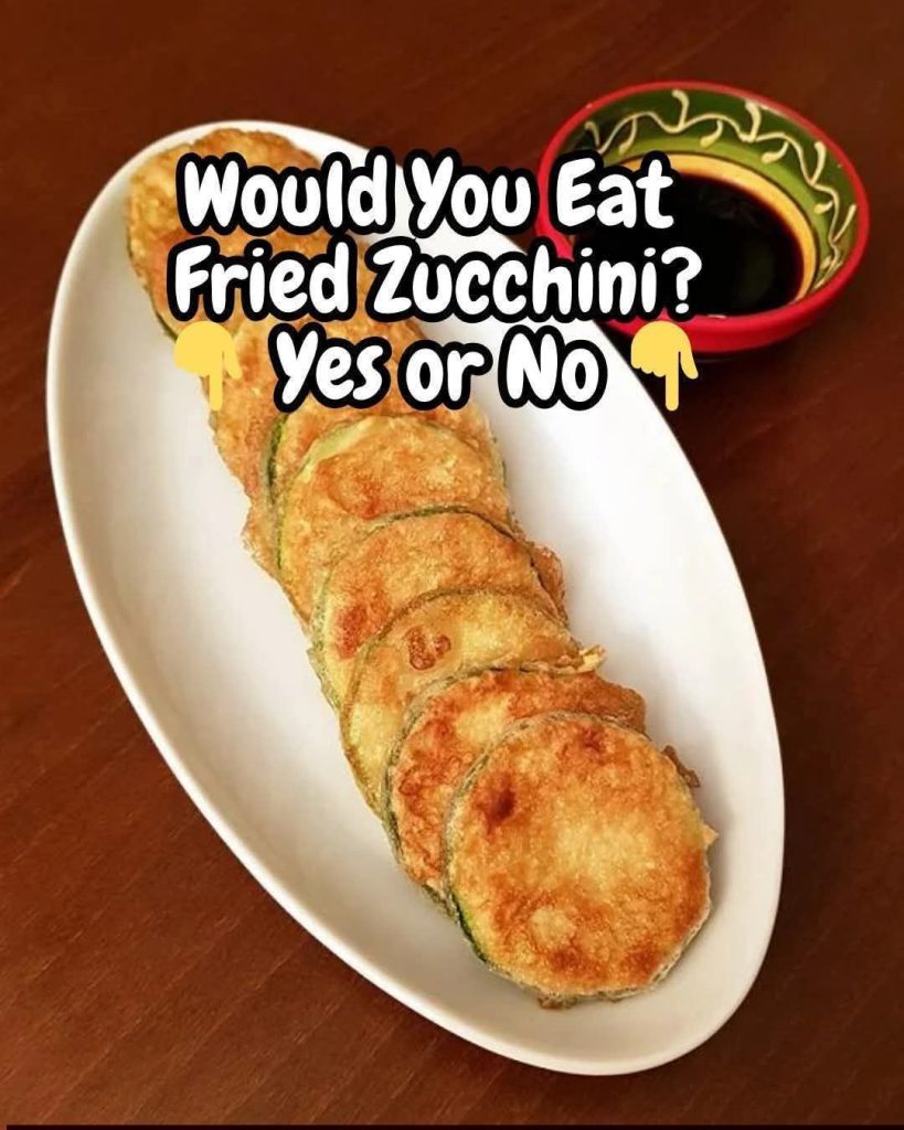 Crispy Fried Zucchini Recipe