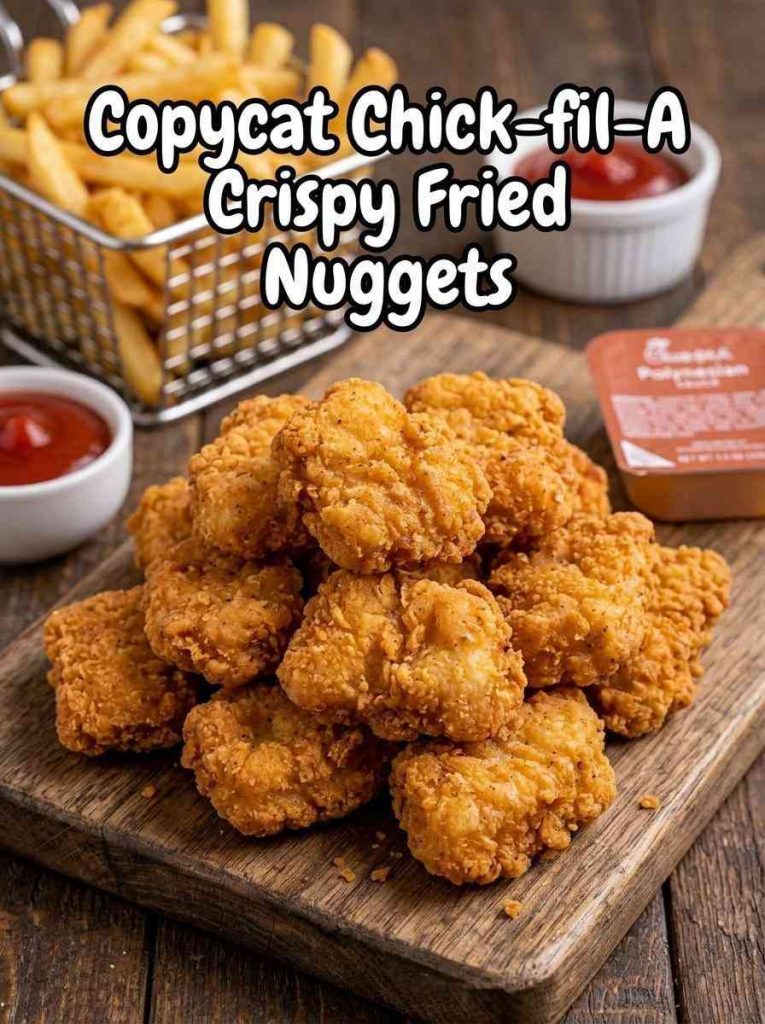 Copycat Chick-fil-A Crispy Fried Nuggets